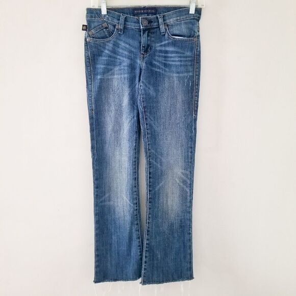 Rock & Republic Kasandra jean with raw hem - Picture 1 of 8